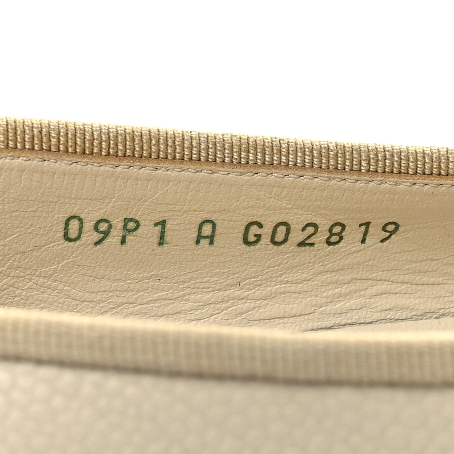Chanel Lambskin Cap Toe CC Ballerina Flats 36 Beige 6 of 10