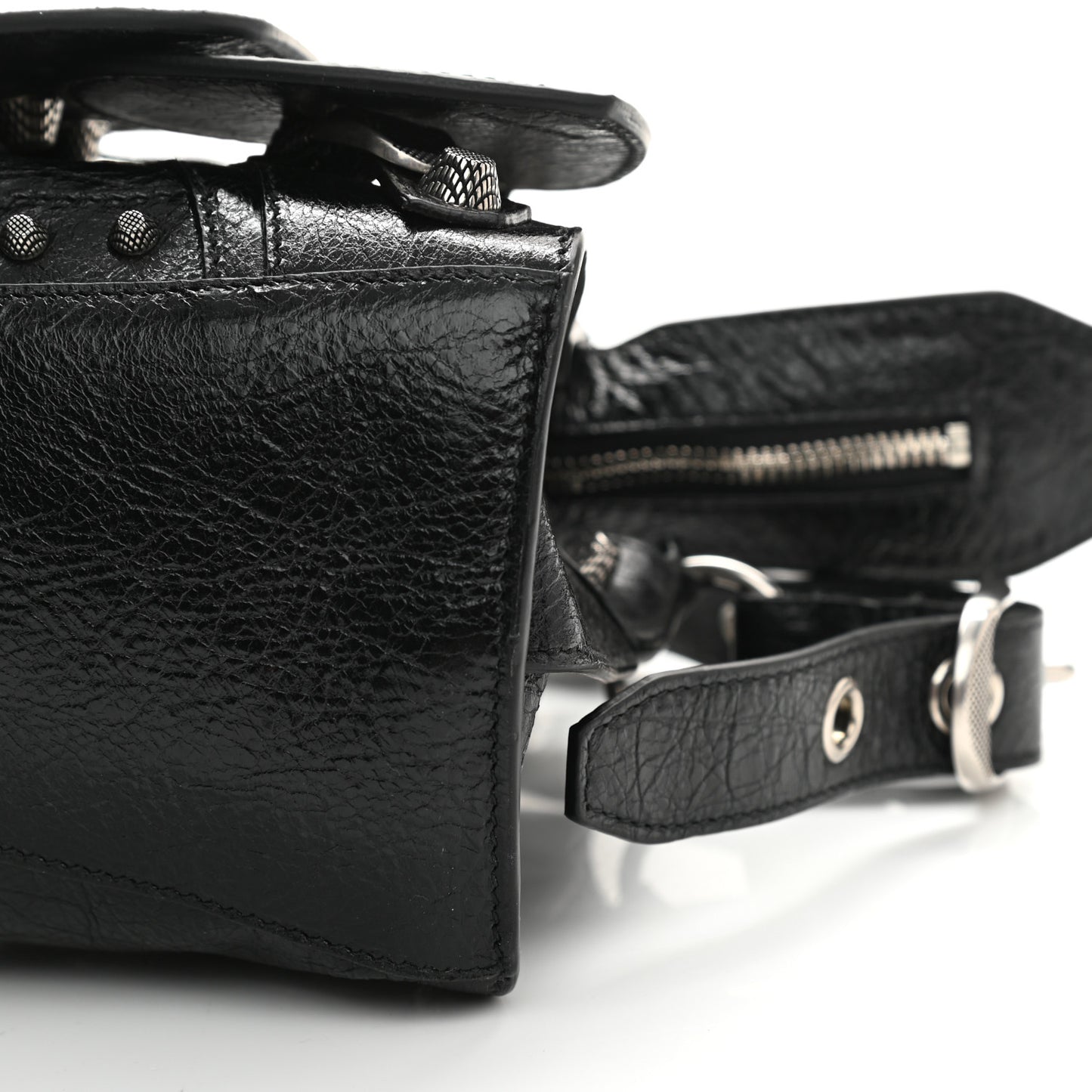Agneau Arena Neo Cagole Handbag XS Black