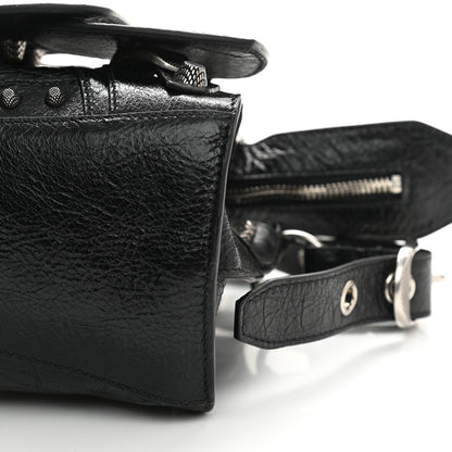 Balenciaga Agneau Arena Neo Cagole Handbag XS Black 8 of 8