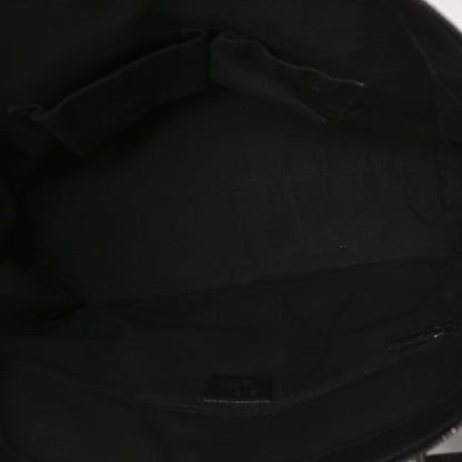 Gucci Nylon Monogram Medium GG Charm Dome Satchel Black 5 of 11