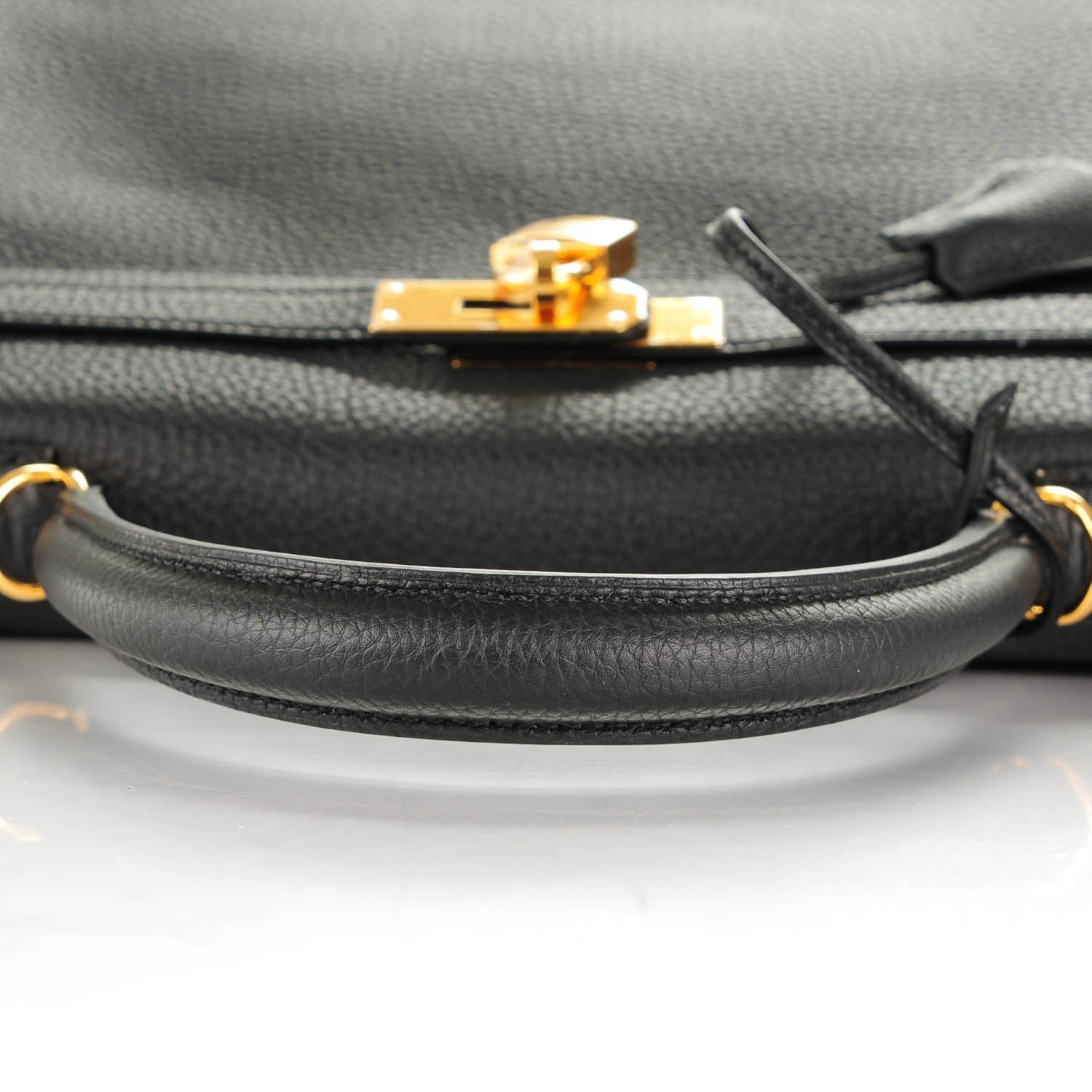 Hermes Togo Kelly Retourne 35 Black 25 of 25