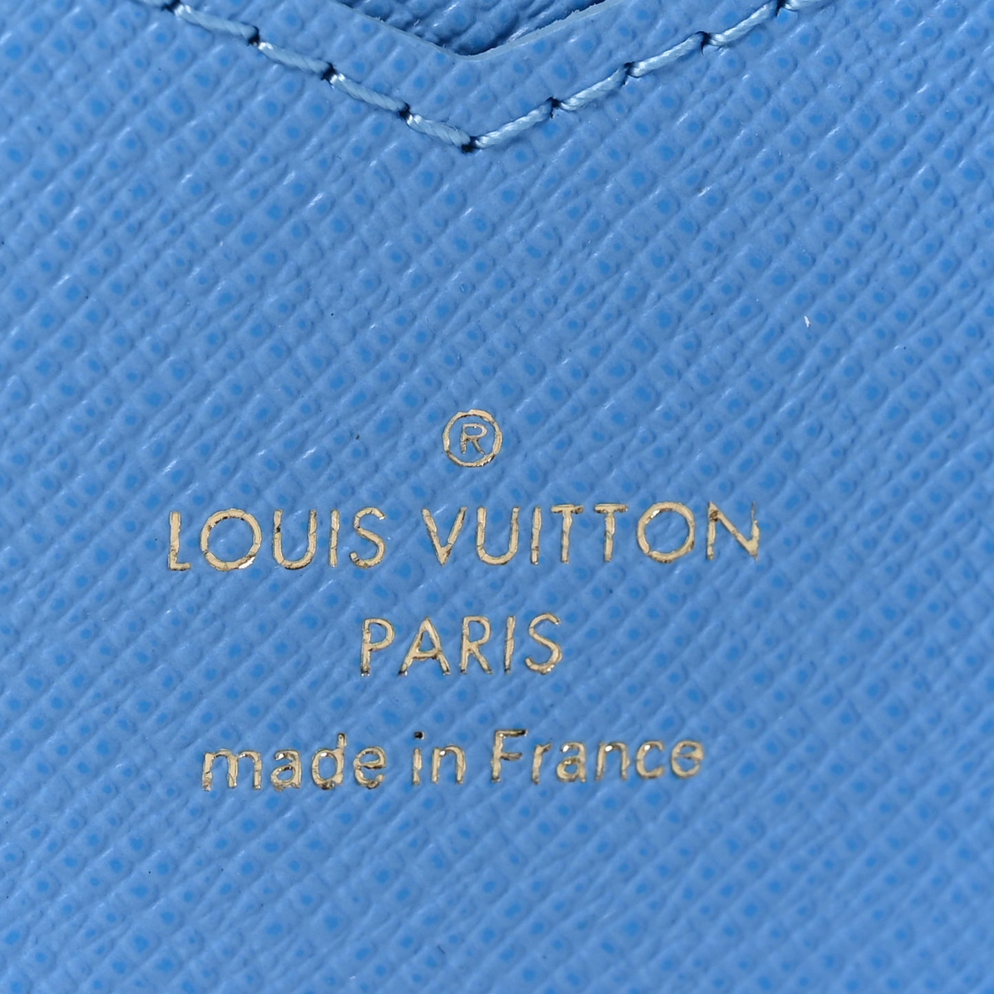 Monogram 2021 Christmas Animation China Passport Cover Myosotis Blue