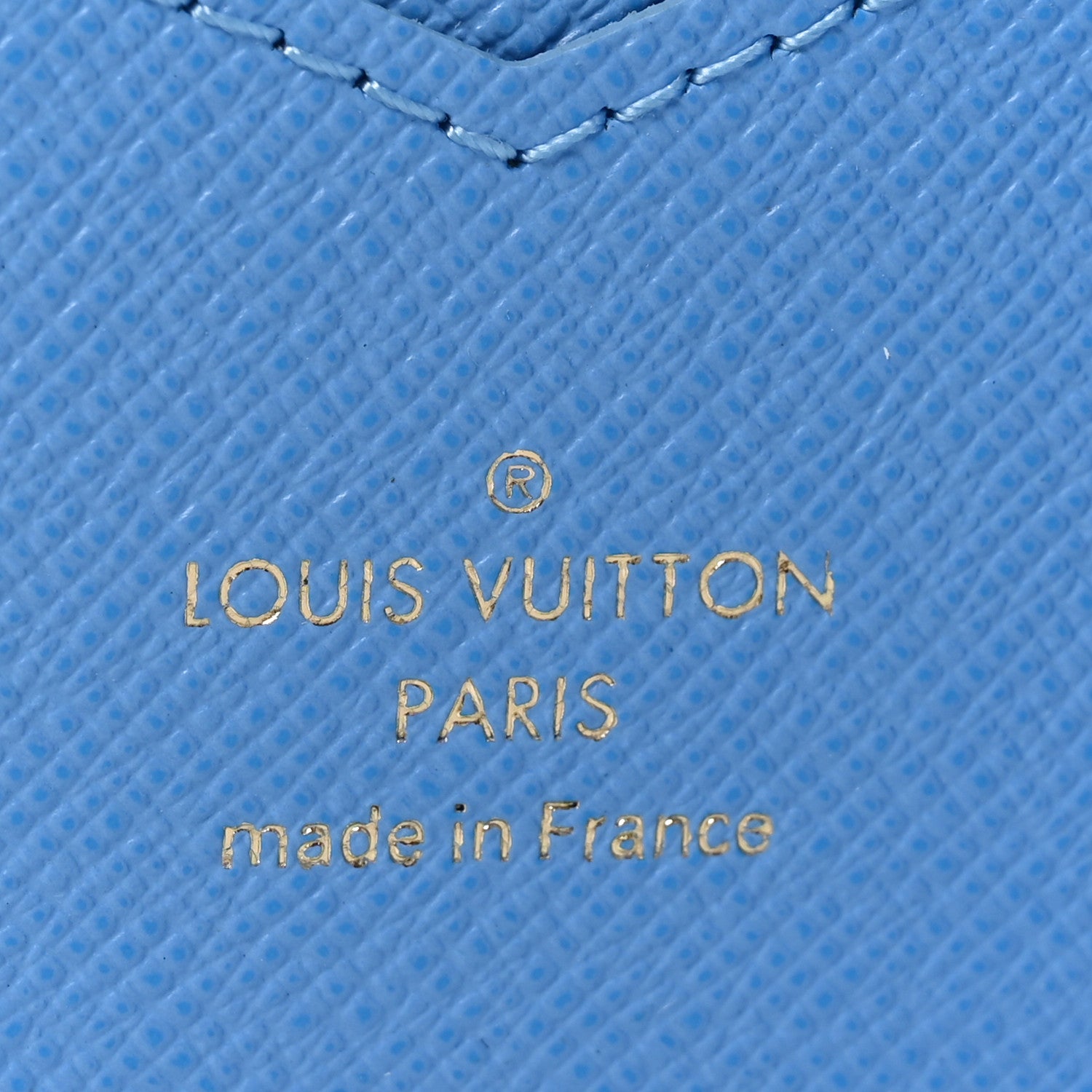 Louis Vuitton Monogram 2021 Christmas Animation China Passport Cover Myosotis Blue 6 of 6