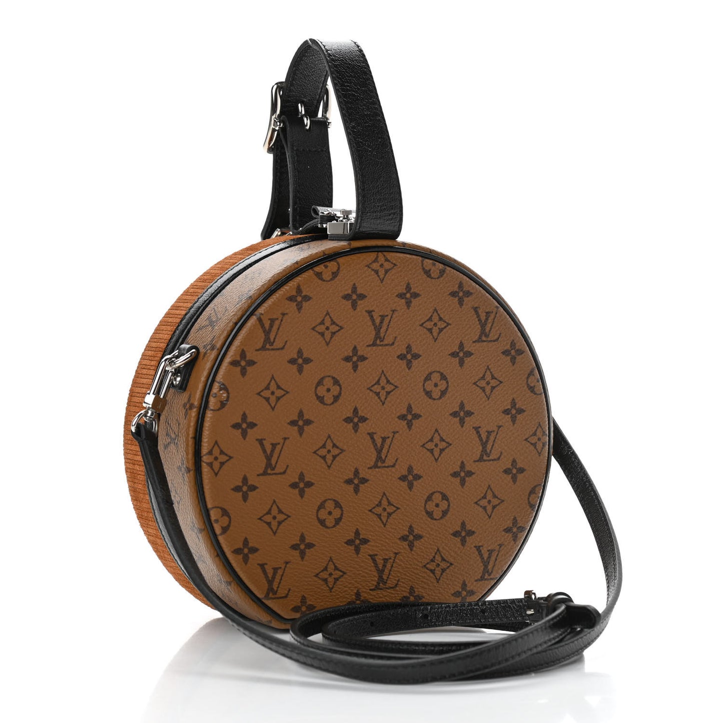 Reverse Monogram Leopard Petite Boite Chapeau
