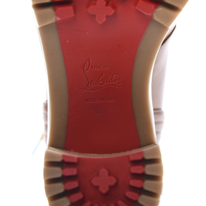 Christian Louboutin Calfskin Shearling Yetita 70 Hiker Booties 36.5 Cuoio Naturel 8 of 8
