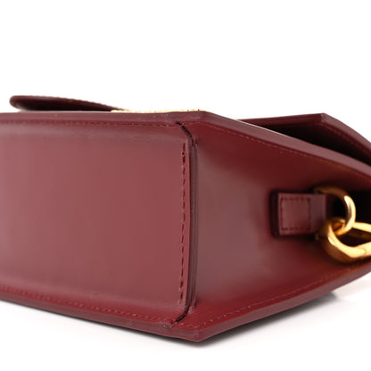 Jacquemus Smooth Calfskin Le Grand Bambino Dark Burgundy 9 of 11