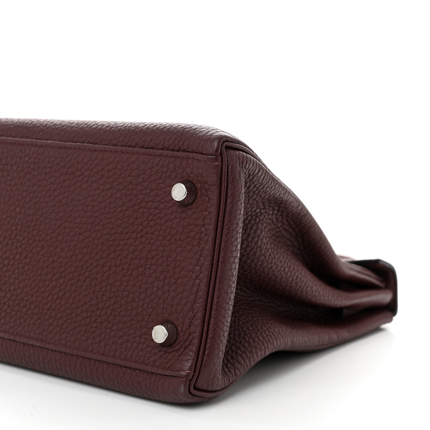 Hermes Togo Kelly Retourne 28 Rouge H 10 of 10