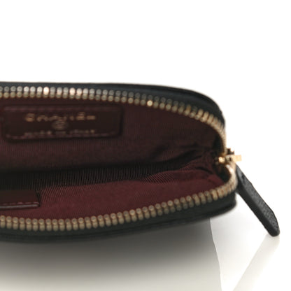 Chanel Caviar Quilted Zip Card Holder Wallet Black 5 of 11