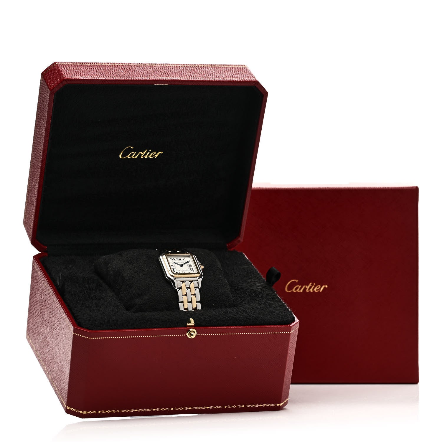 Cartier Stainless Steel 18K Yellow Gold 27mm Panthere Quartz Watch 5 of 5