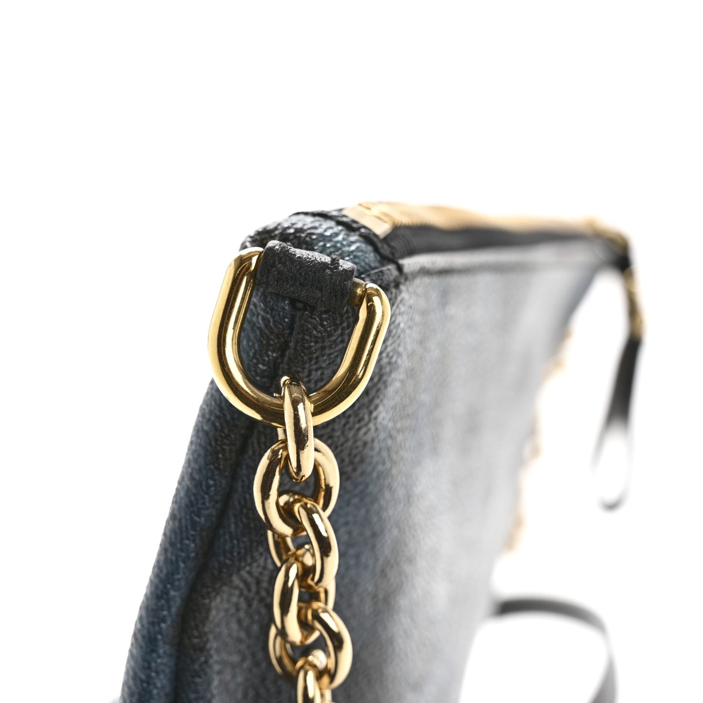 Dauphine Leopard Print Crossbody Blue Multicolor