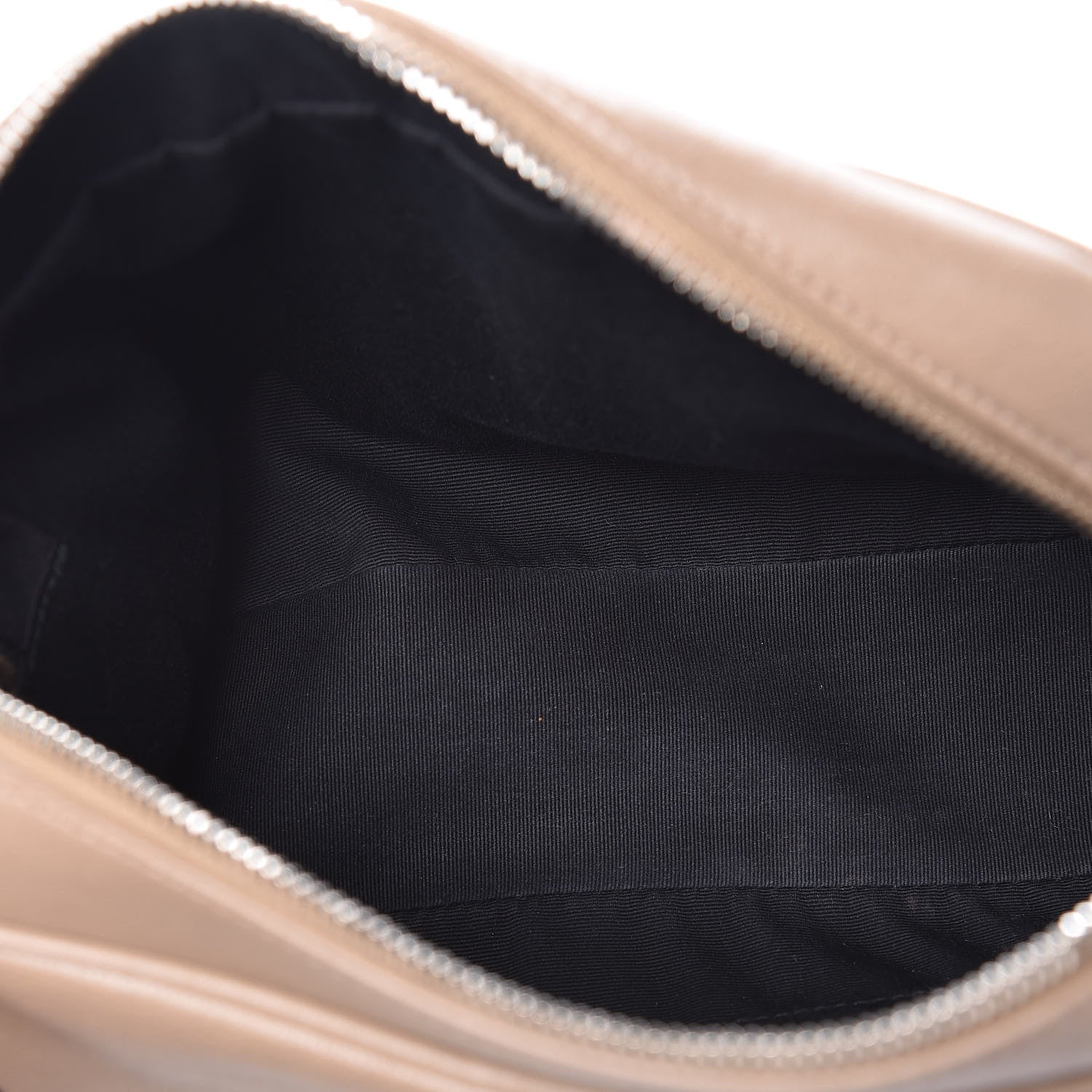 Saint Laurent Lambskin Monogram Small Lou Camera Bag Dark Beige 5 of 7