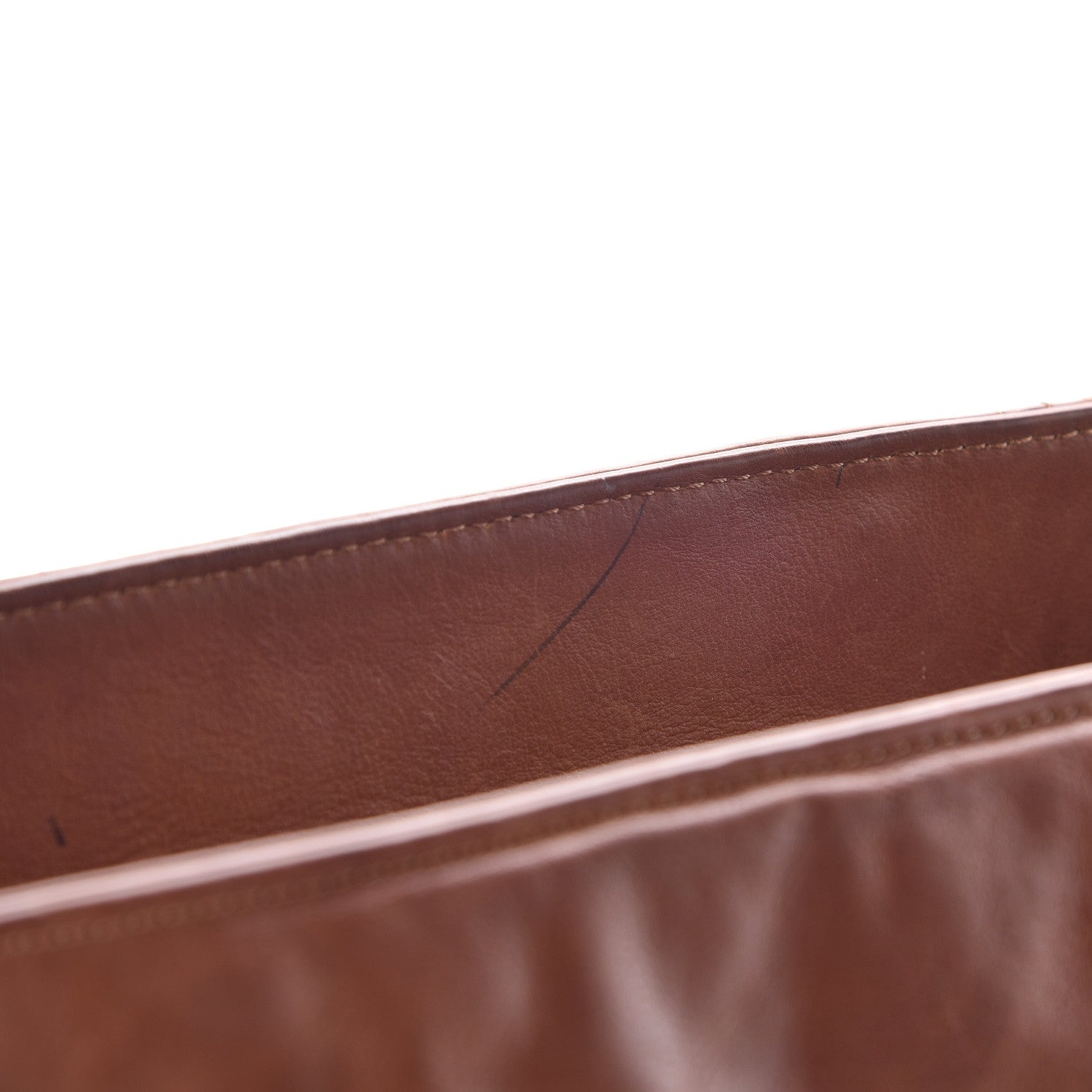 Chanel Calfskin On The Bund Shopping Tote Brown 10 of 14