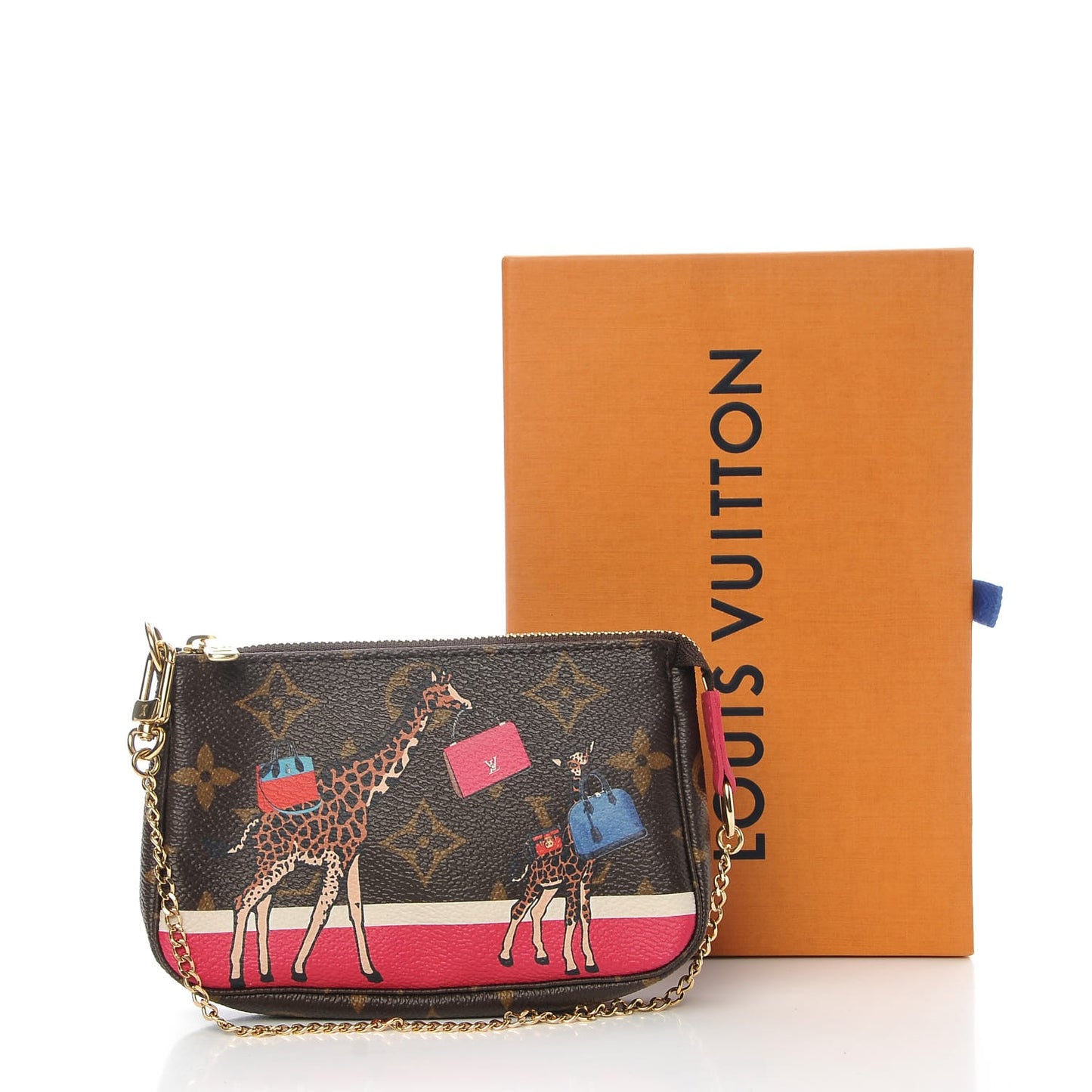Monogram 2017 Christmas Animation Mini Pochette Accessories