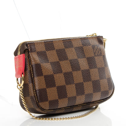 Louis Vuitton Damier Ebene 2015 Christmas Animation Mini Pochette Accessories 3 of 7