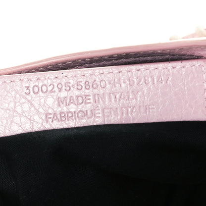 Balenciaga Agneau Classic Hardware Mini City Rose Poudre Rose Petunia 6 of 10