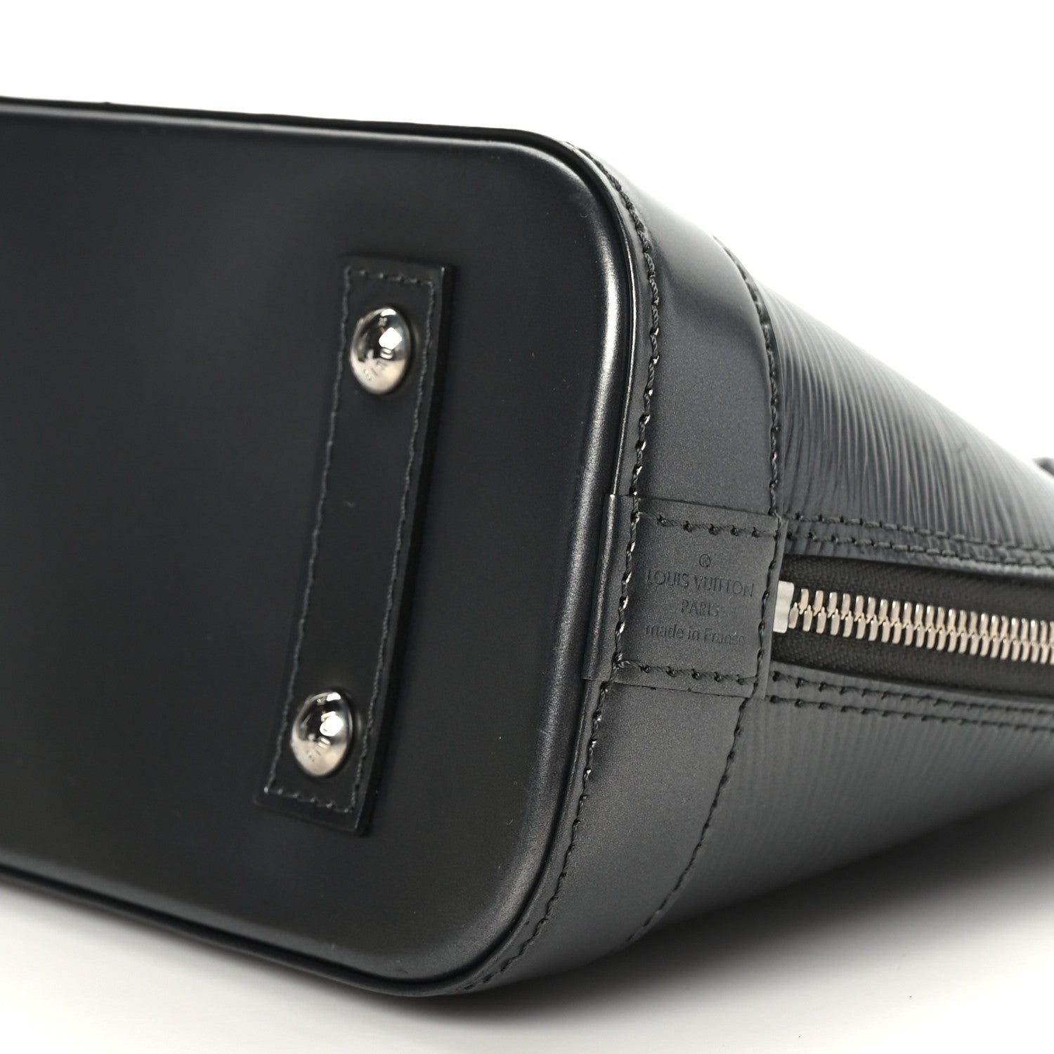 Louis Vuitton Epi Alma BB Anthracite Nacre 8 of 8