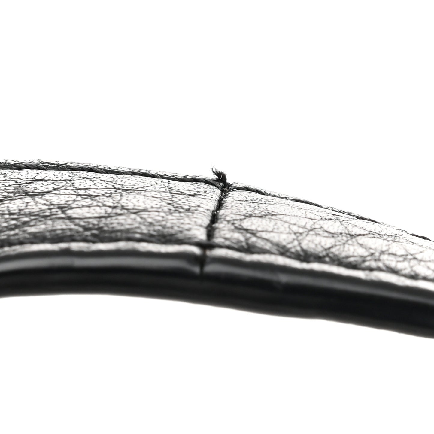 Pebbled Lambskin Mini Rockie Black Gold Hardware