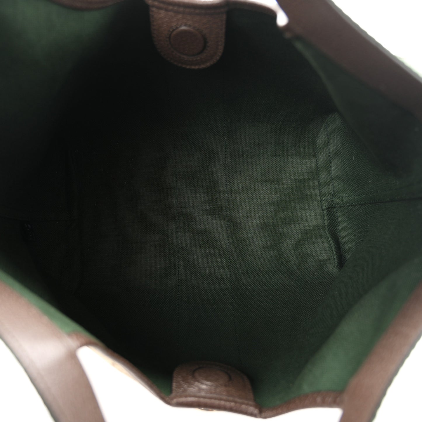 Monogram Web Small Giglio Tote Beige Dark Brown