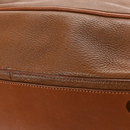 Celine Caflskin Bowling Bag Brown 10 of 14