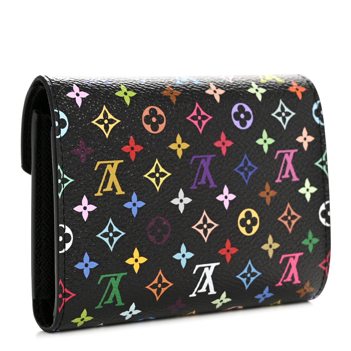LV x TM Monogram Multicolor Victorine Wallet Black