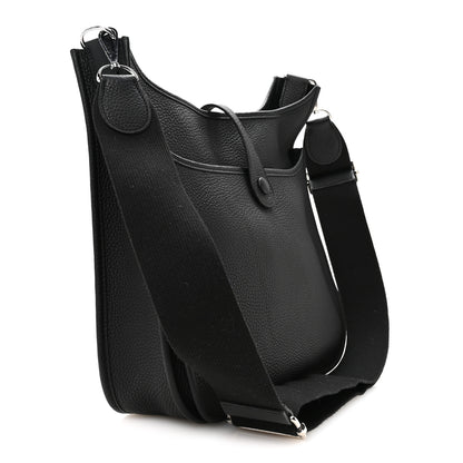 Hermes Taurillon Clemence Evelyne III PM Black 3 of 10