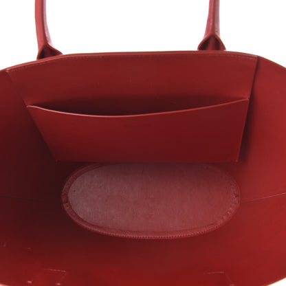 Mansur Gavriel Calfskin Triangle Tote Flamma 5 of 9
