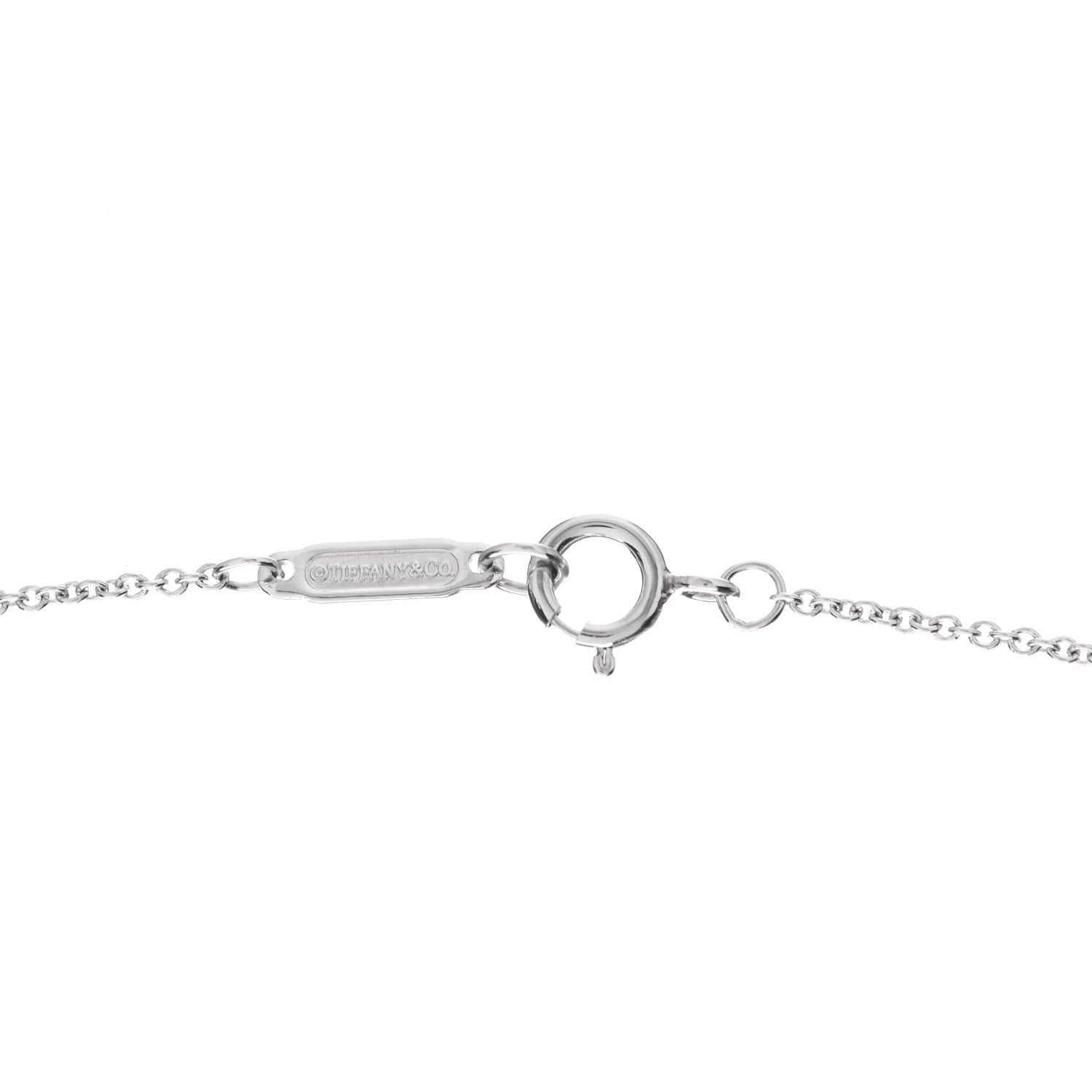 Tiffany Platinum Diamond Small Enchant Butterfly Pendant Necklace 4 of 4