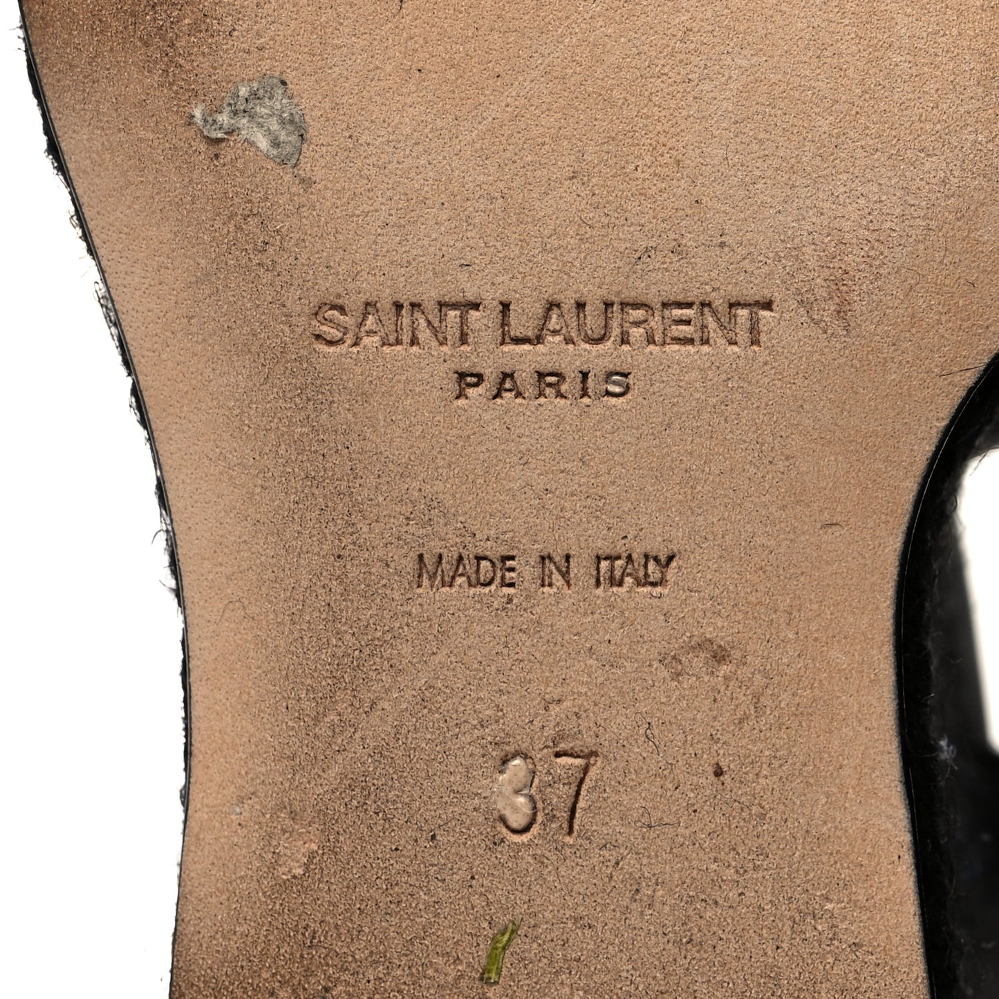 Calfskin Cassandra Espadrille 105 Wedges 37 Black