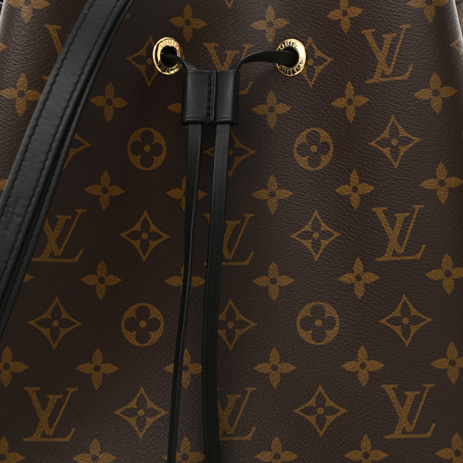 Louis Vuitton Monogram Neonoe MM Black 7 of 14