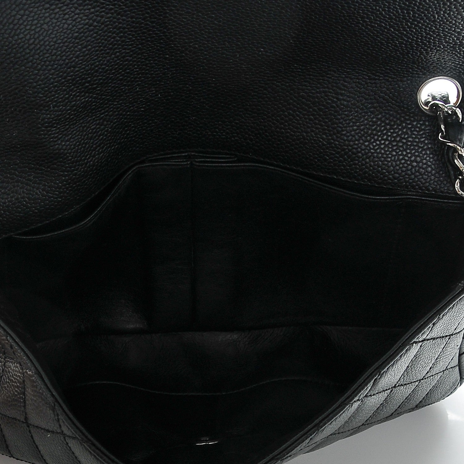 Chanel Caviar Quilted East West Flap Black 5 of 7