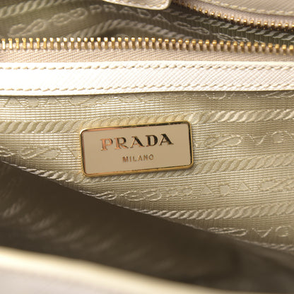 Prada Saffiano Lux Large Tote Talco 6 of 14