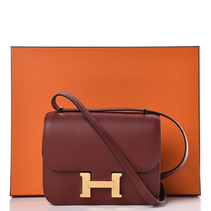 Hermes Evercolor Constance 18 Rouge H 22 of 22