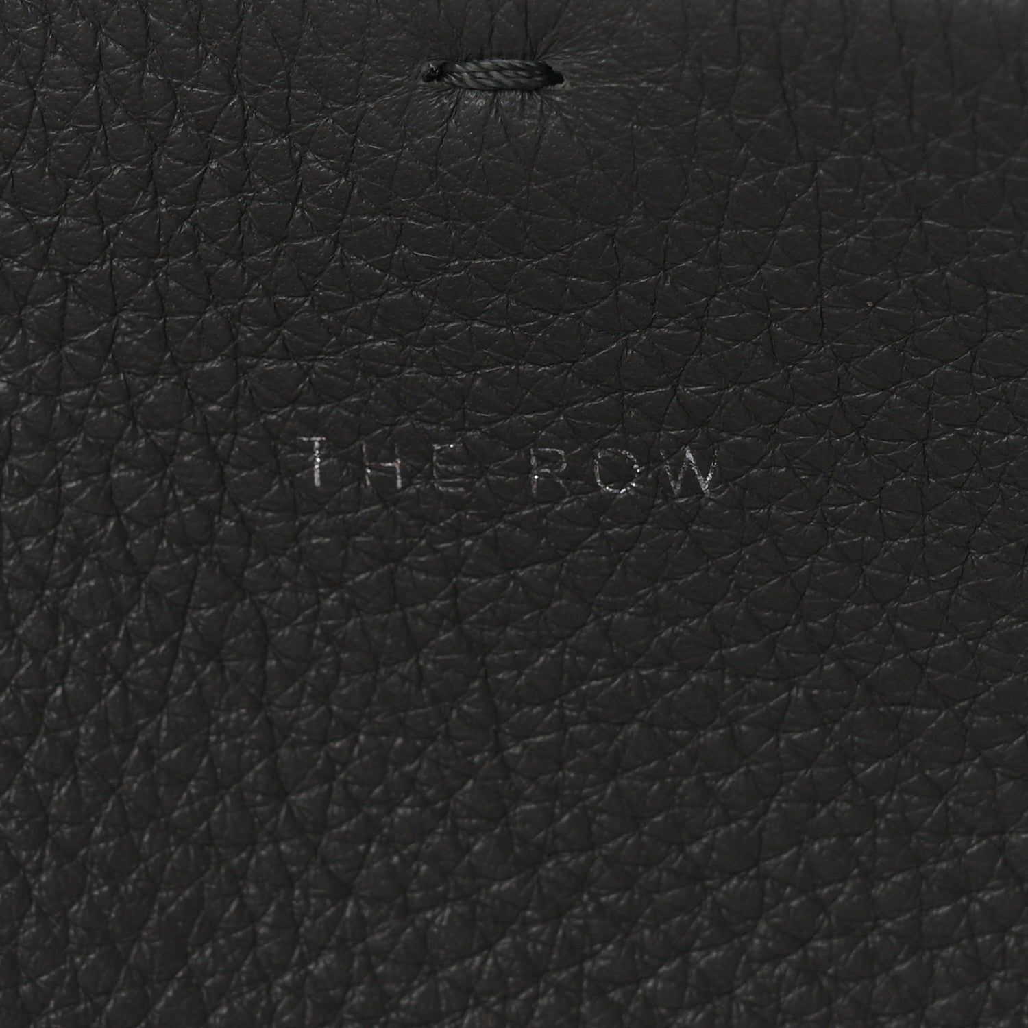 The Row Grained Calfskin Park Tote Three Charcoal 7 of 11