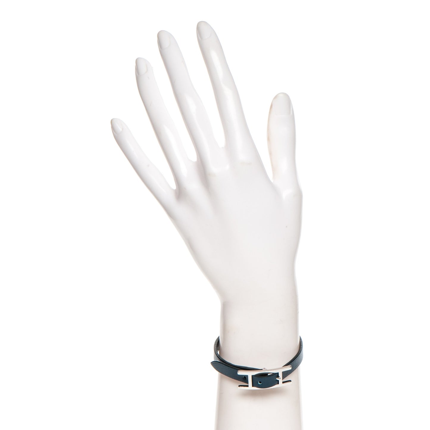 Tadelakt Hapi Single Tour Bracelet M Bleu
