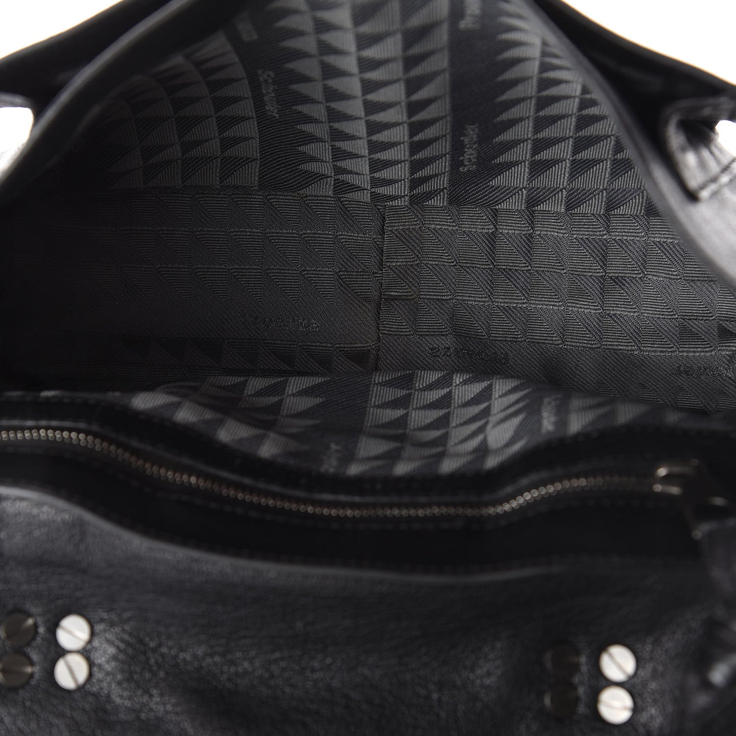 Lambskin Tiny PS1 Satchel Black