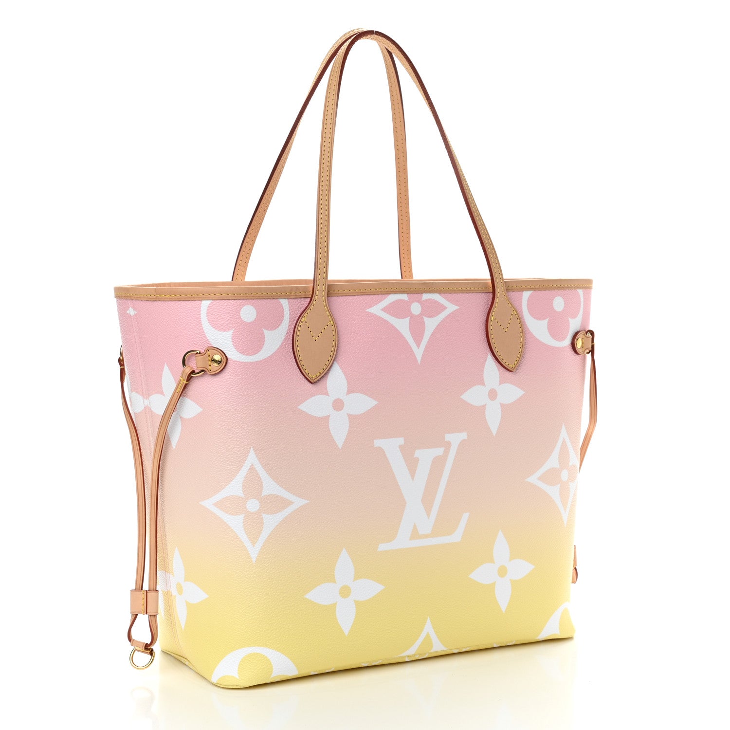 Louis Vuitton Monogram Giant By The Pool Neverfull MM Light Pink 4 of 12