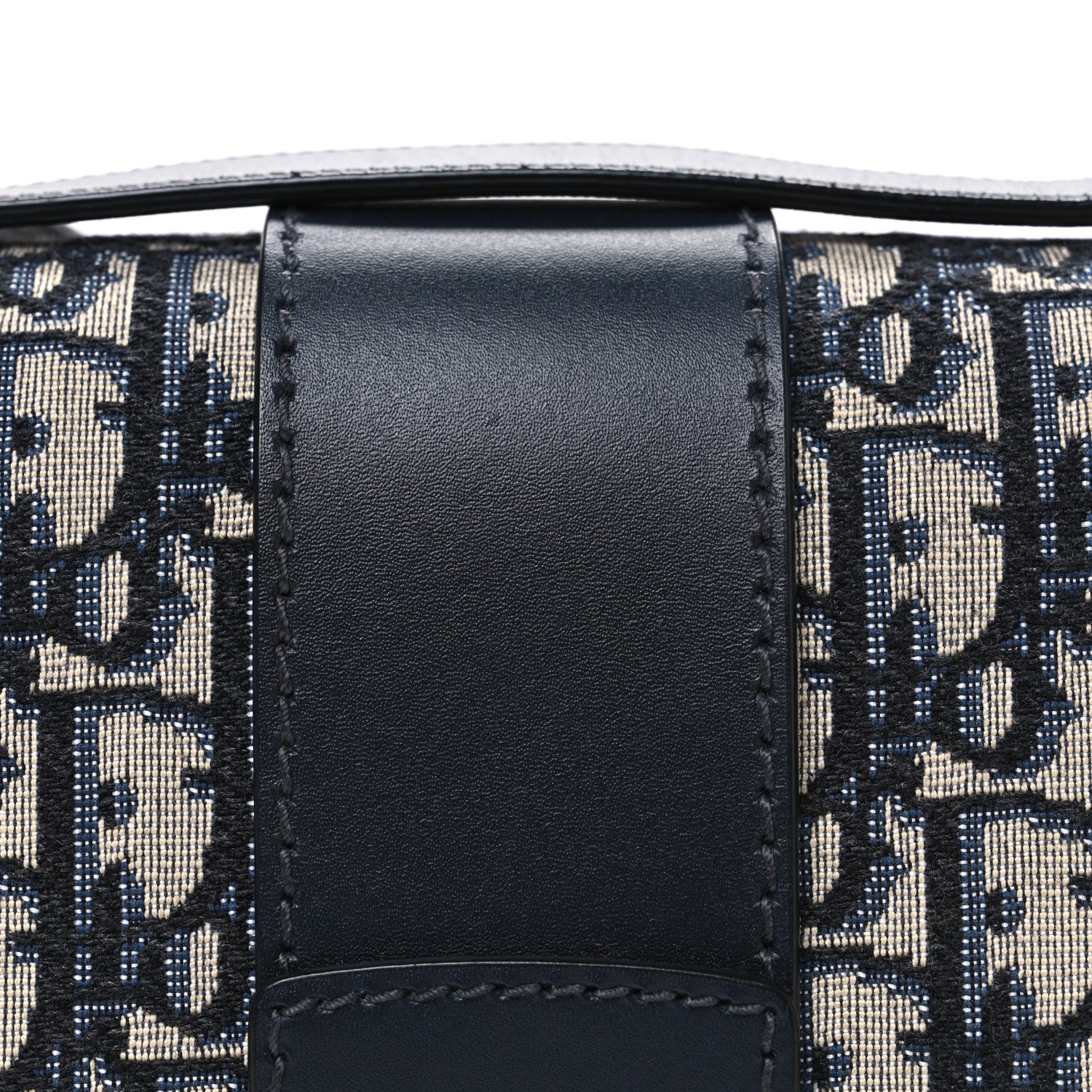 Christian Dior Oblique 30 Montaigne Flap Bag Blue 8 of 11