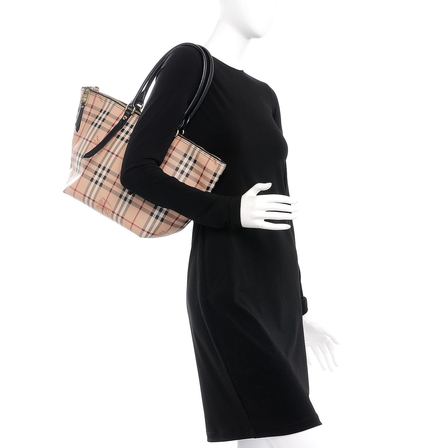 Haymarket Check Small Salisbury Tote Black