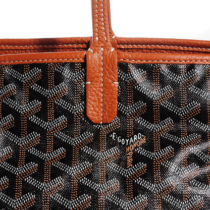 Goyard Goyardine Sac Hardy Pet Carrier PM Black Gold 10 of 10