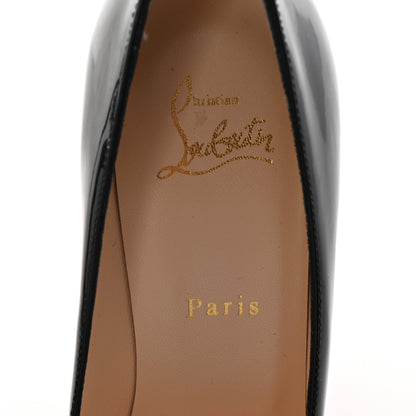 Christian Louboutin Patent New Simple 120 Pumps 38.5 Black 8 of 9