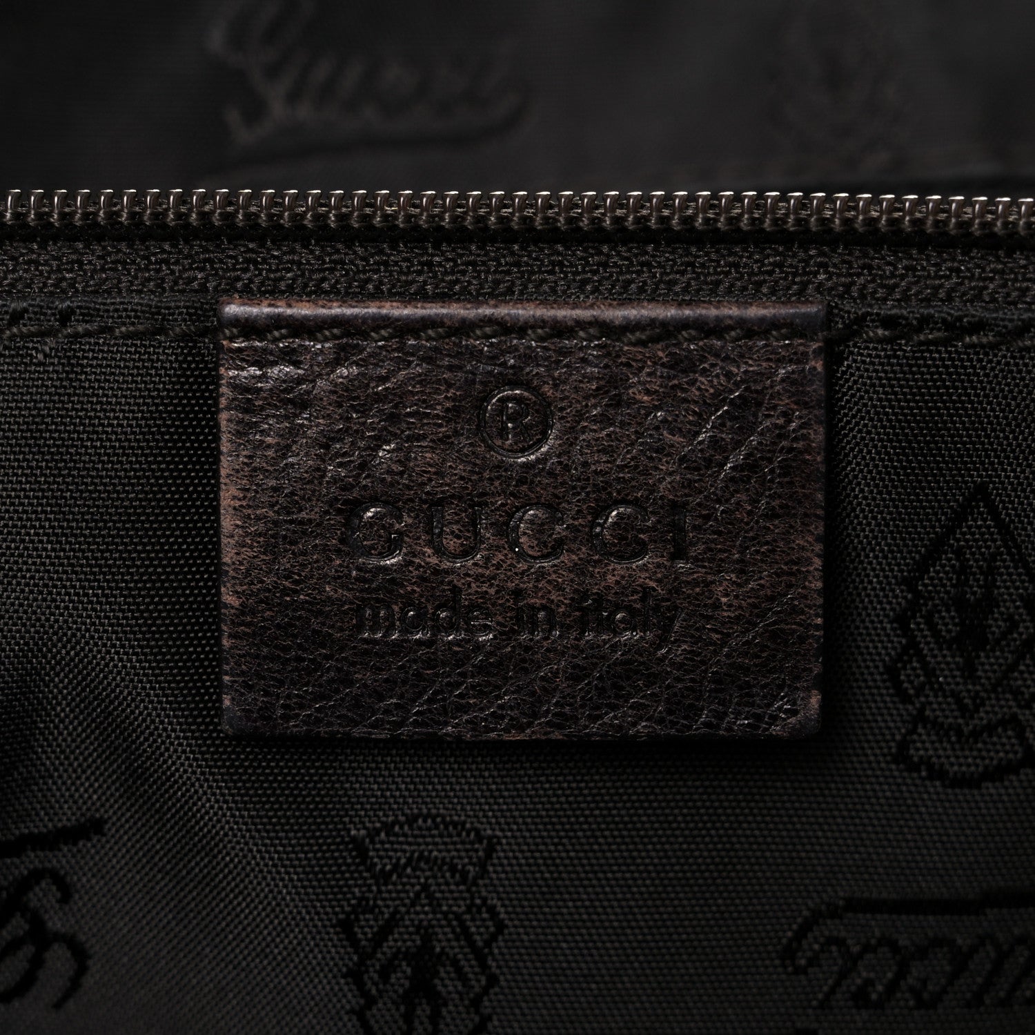 Gucci Crystal Monogram Duchessa Flap Shoulder Bag Dark Brown 6 of 29