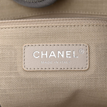 Chanel Mixed Fibers Small Deauville Tote Grey 7 of 11