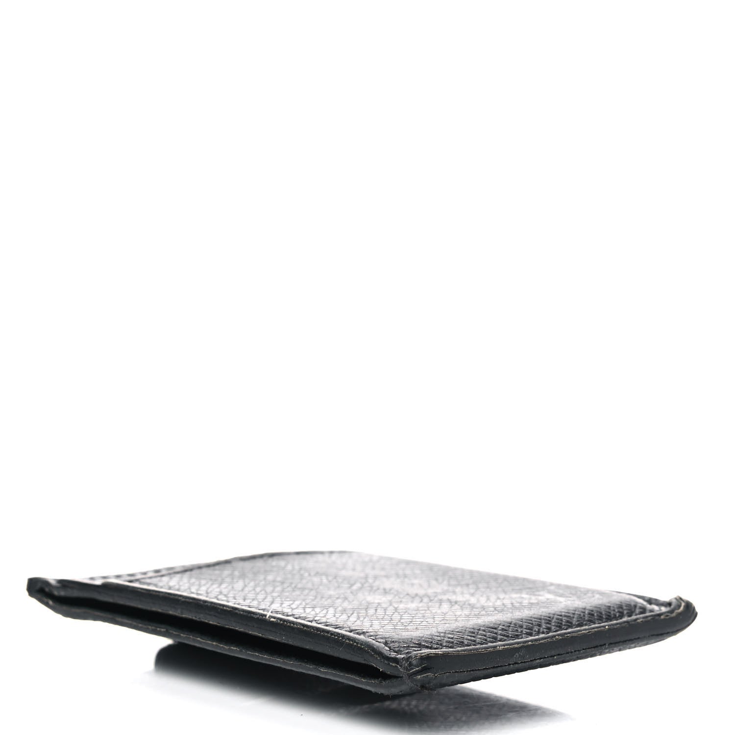 Louis Vuitton Taiga Card Holder Bill Clip Black 3 of 9