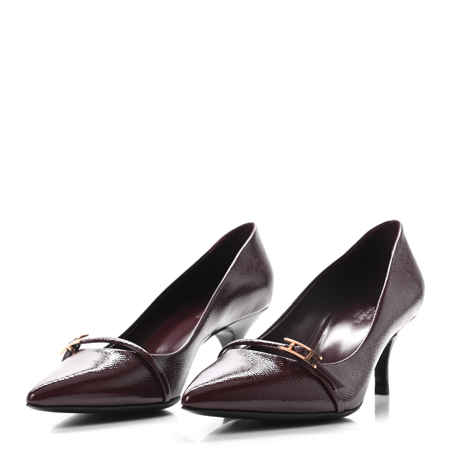 Patent Epsom Lauren Pumps 37.5 Bordeaux