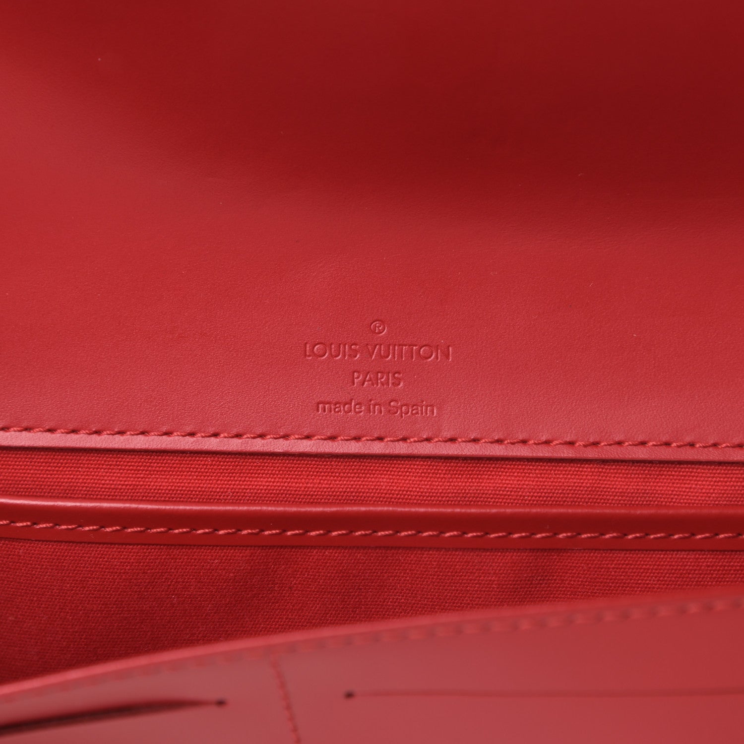 Louis Vuitton Epi Honfleur Castillan Red 6 of 14