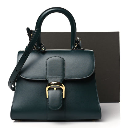 Delvaux Box Calfskin PM Brillant Satchel Pine 10 of 10