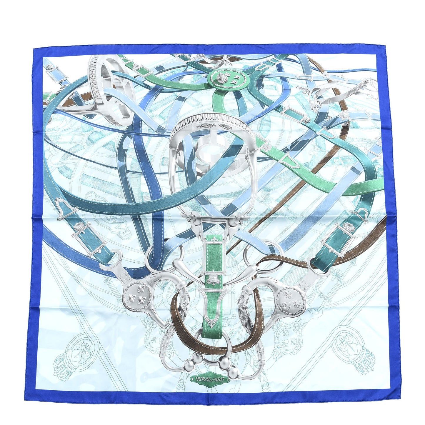 Silk Cavalcadour Voltigeur Scarf 90