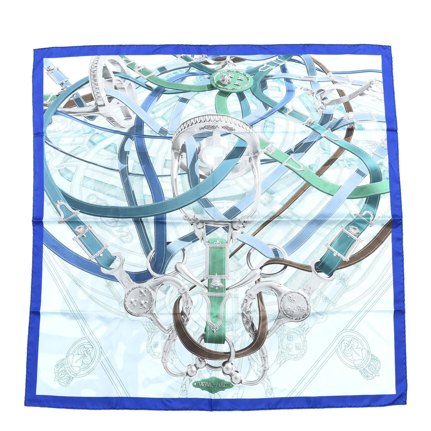 Hermes Silk Cavalcadour Voltigeur Scarf 90 1 of 4
