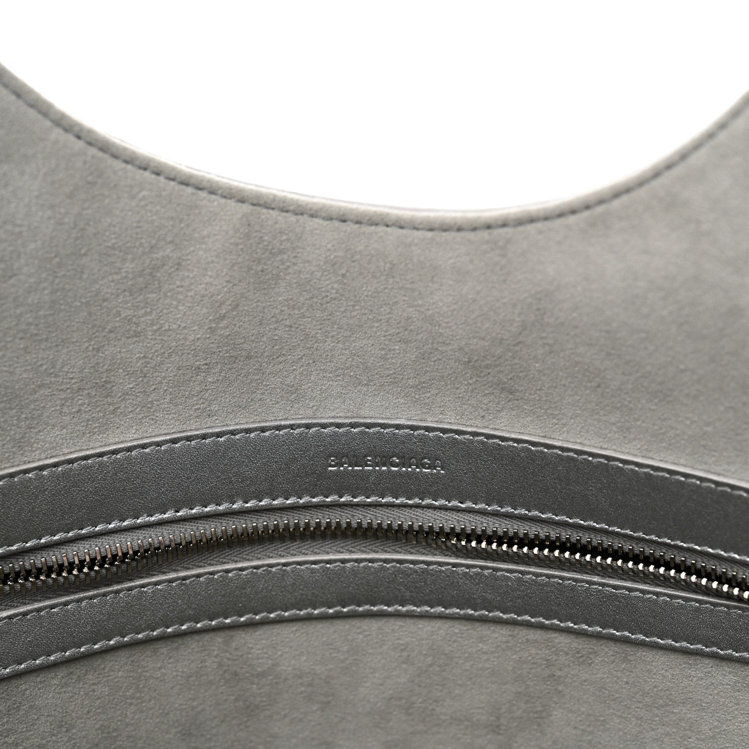 Balenciaga Metallic Calfskin Mary Kate Tote Silver 7 of 10
