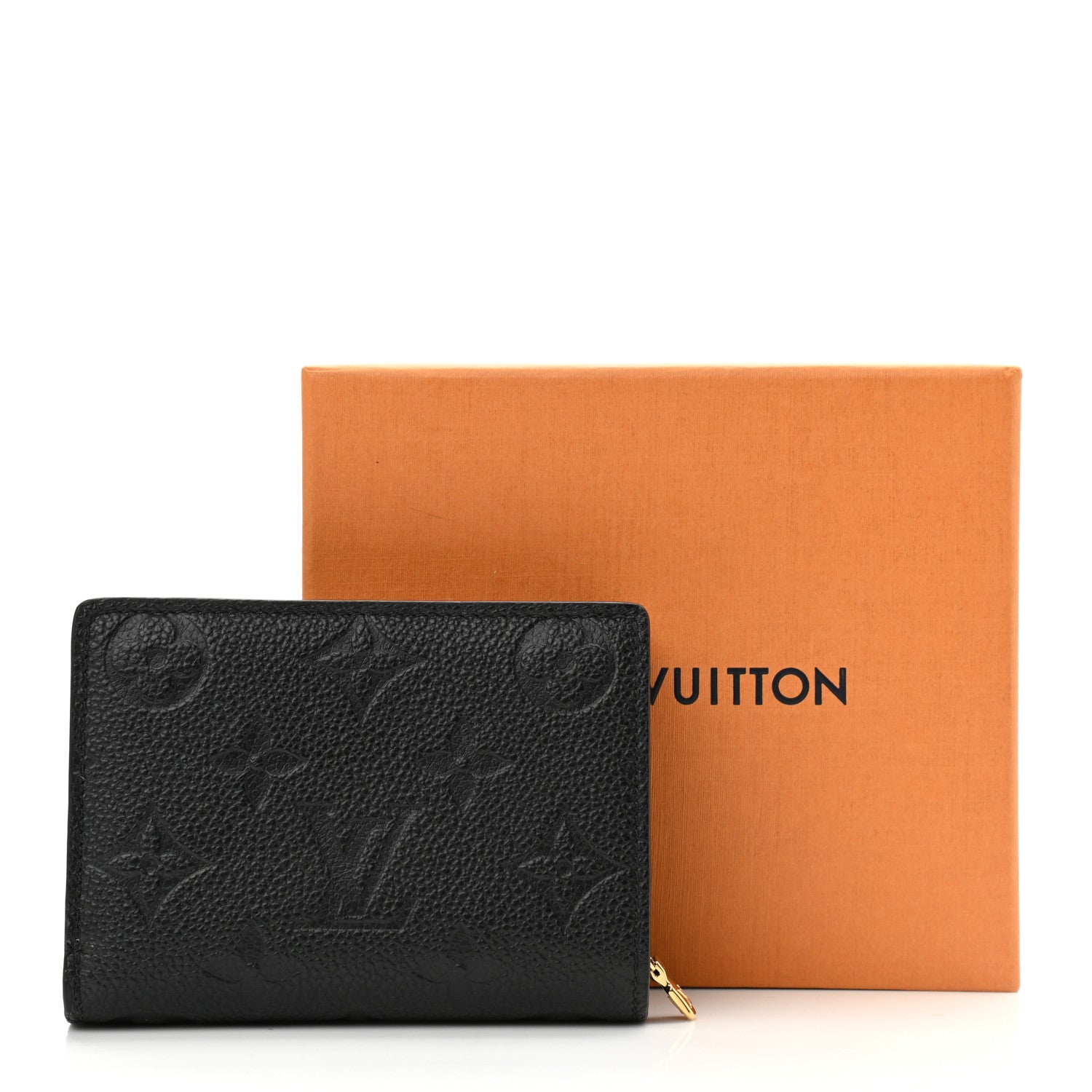 Louis Vuitton Empreinte Clea Wallet Black 9 of 9